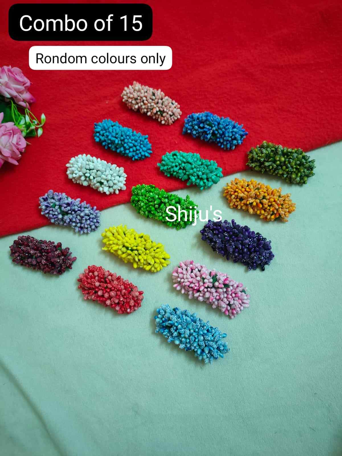 BARRETTE CLIP COMBO BTC15PC-MT81