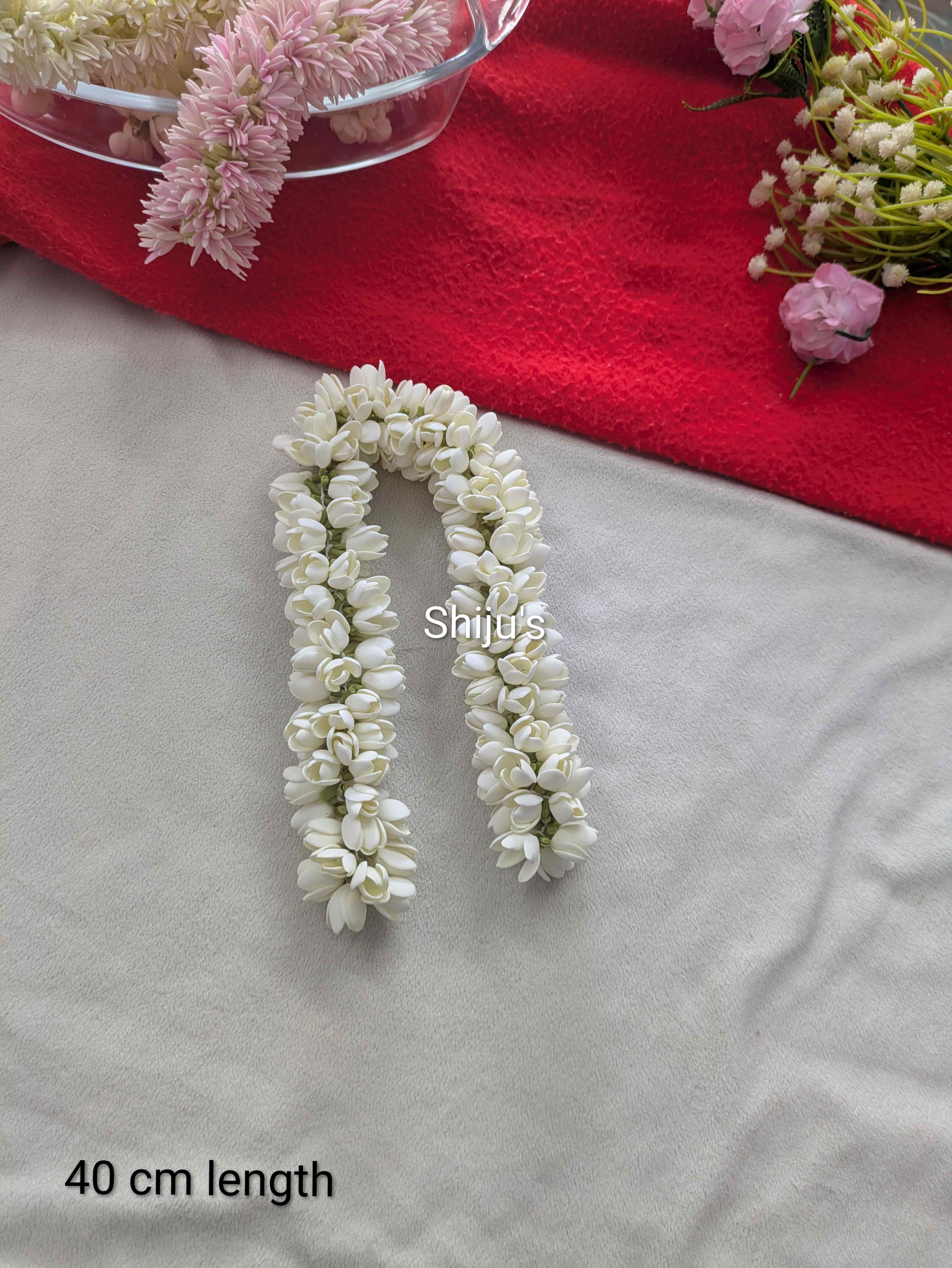 Artificial foam semi bloomed malli 